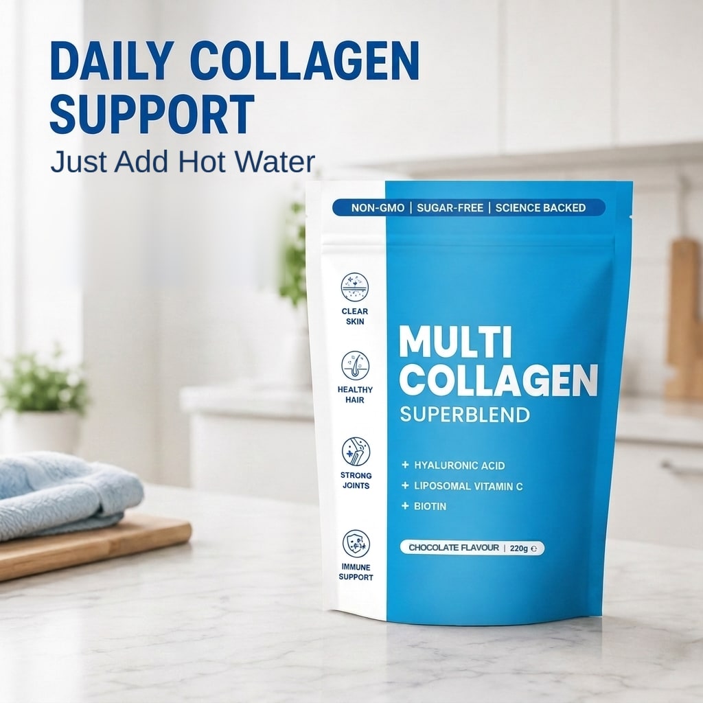Multi Collagen Superblend — Chocolate | Firmer Skin, Fuller Hair, Stronger Nails